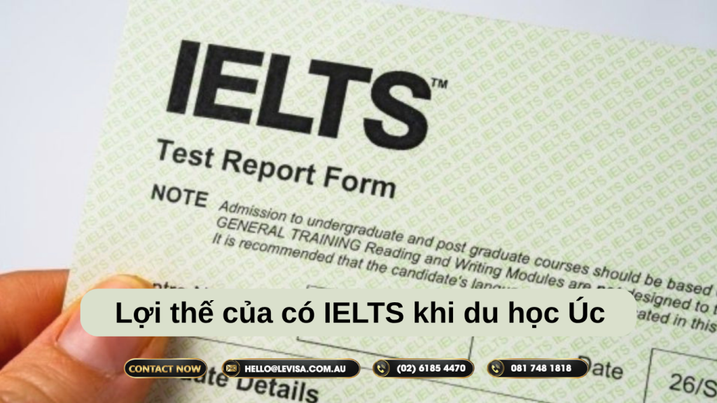 Lợi thế của có IELTS khi du học Úc 