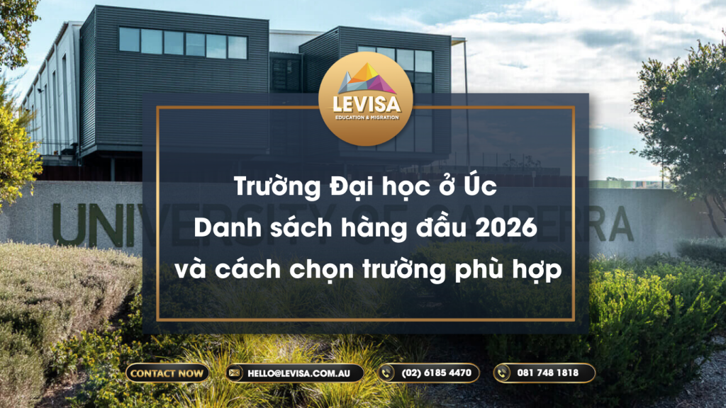 Cùng Levisa tìm hiểu Danh sách trường Đại học ở Úc