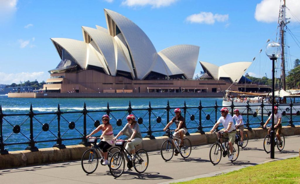 Phương tiện đi lại ở Úc là xe đạp