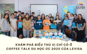 Khám phá điều thú vị chỉ có ở coffee talk du học Úc 2025