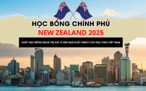 Chinh phục Học bổng Chính phủ New Zealand bậc Đại học (NZUA) 2025
