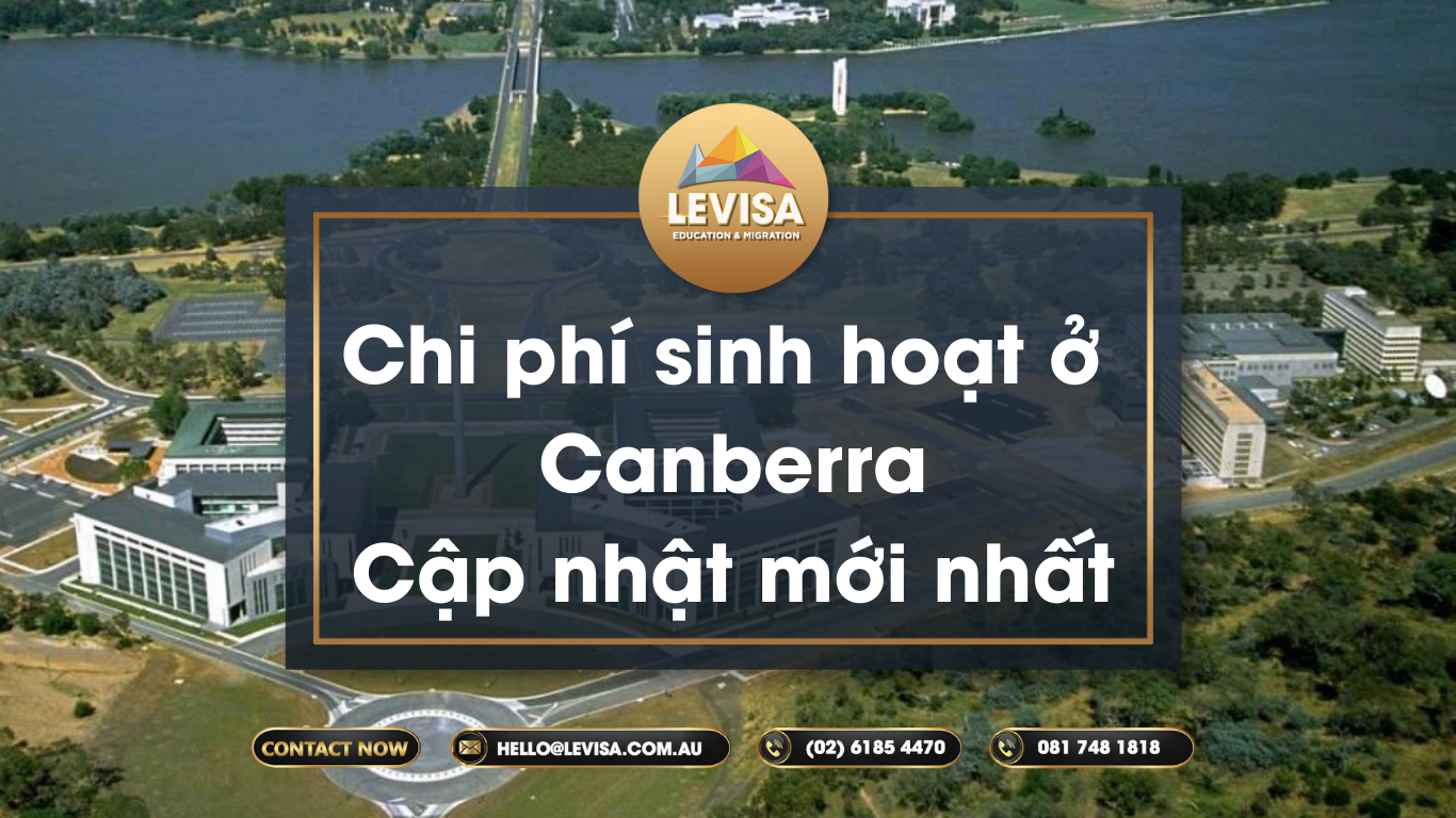 Cùng Levisa tìm hiểu về chi phí sinh hoạt ở Canberra