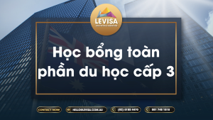 học bổng toàn phần cấp 3 du học úc