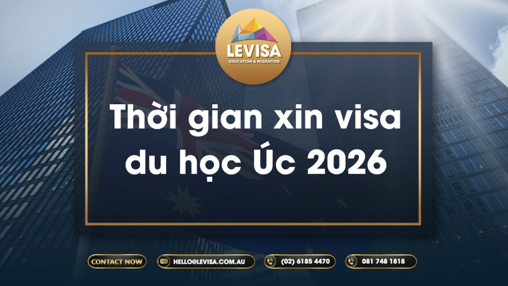 Thời gian xin visa du học Úc 2026
