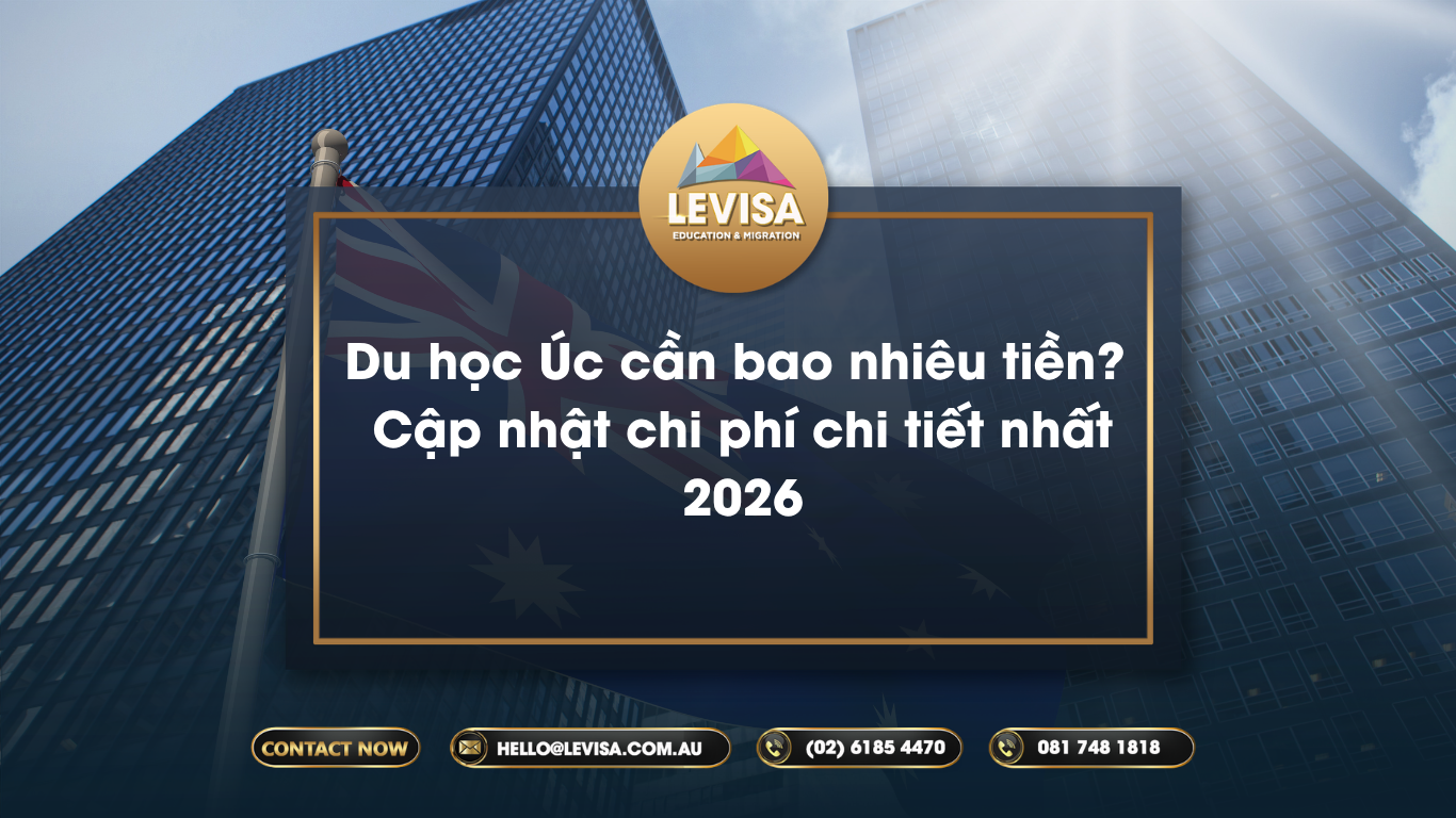 Du học Úc cần bao nhiêu tiền? Cập nhật chi phí chi tiết nhất 2026