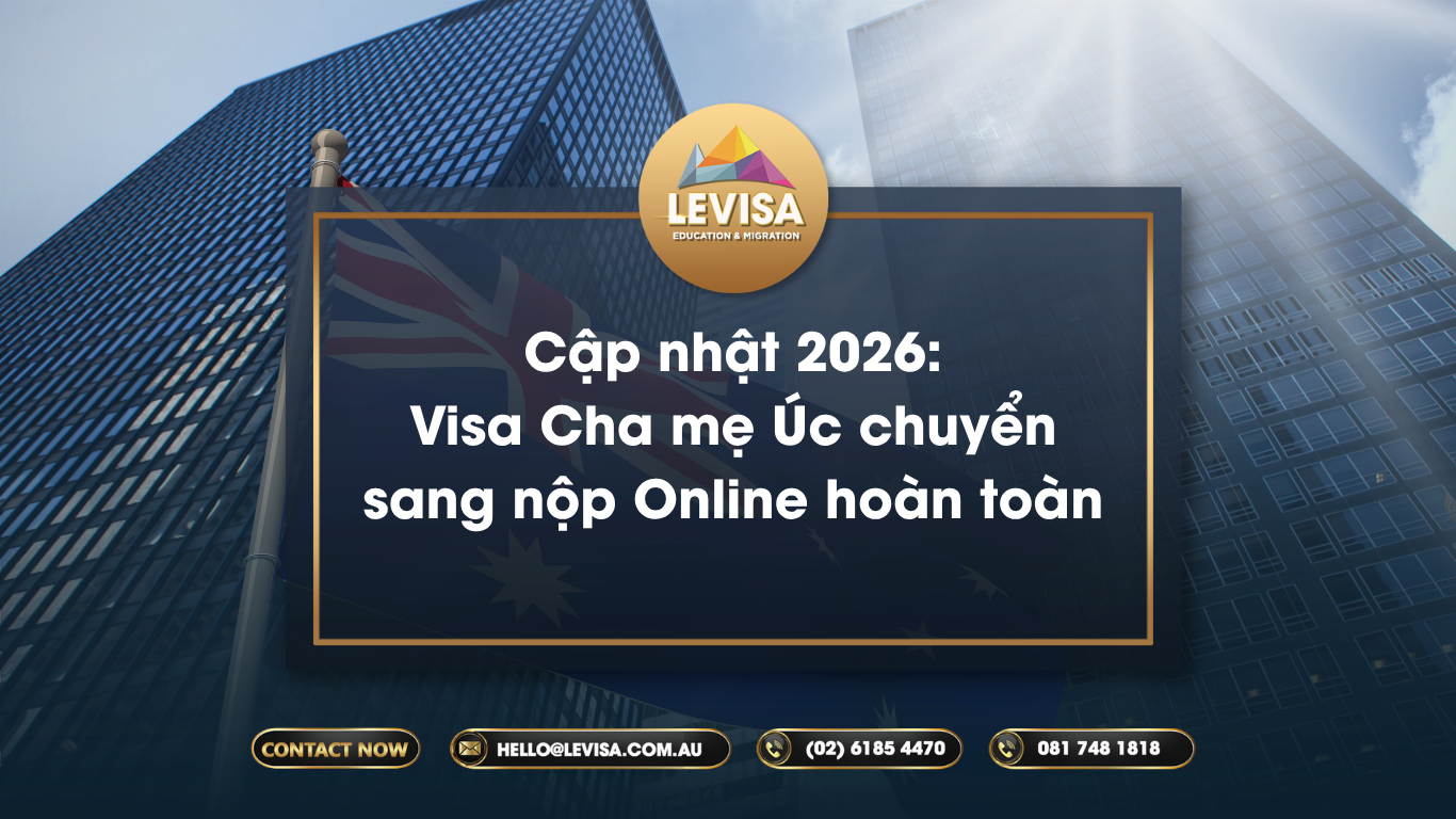 Visa bảo lãnh cha mẹ úc nộp online